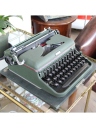 Halda - Lagomarsino Macchina da scrivere portatile (con scocca), anno 1940-50 5